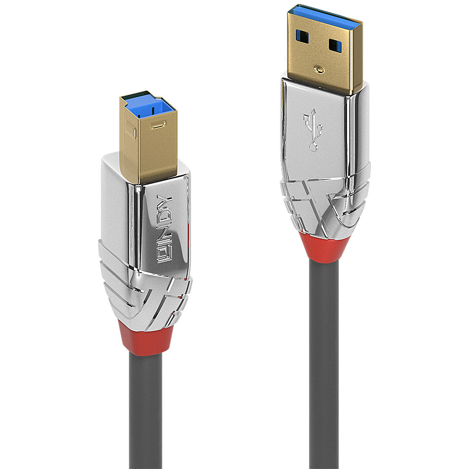 LINDY USB 3.0 Kabel Typ A/B Cromo Line M/M 2m