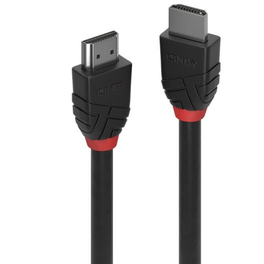 LINDY HDMI Kabel 8K60Hz, Black Line 1m