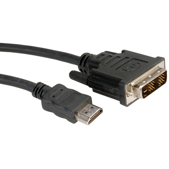DVI KABEL.DVI-HDMI.3M