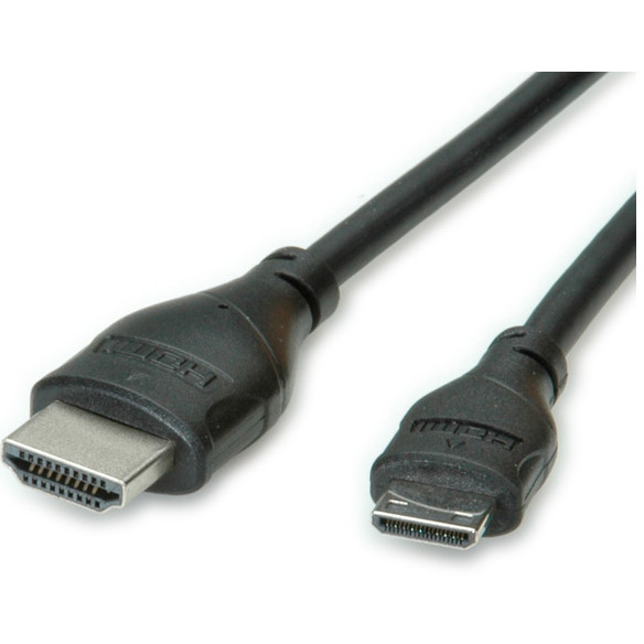 HDMI KABEL+ETH..A-C.0.8M