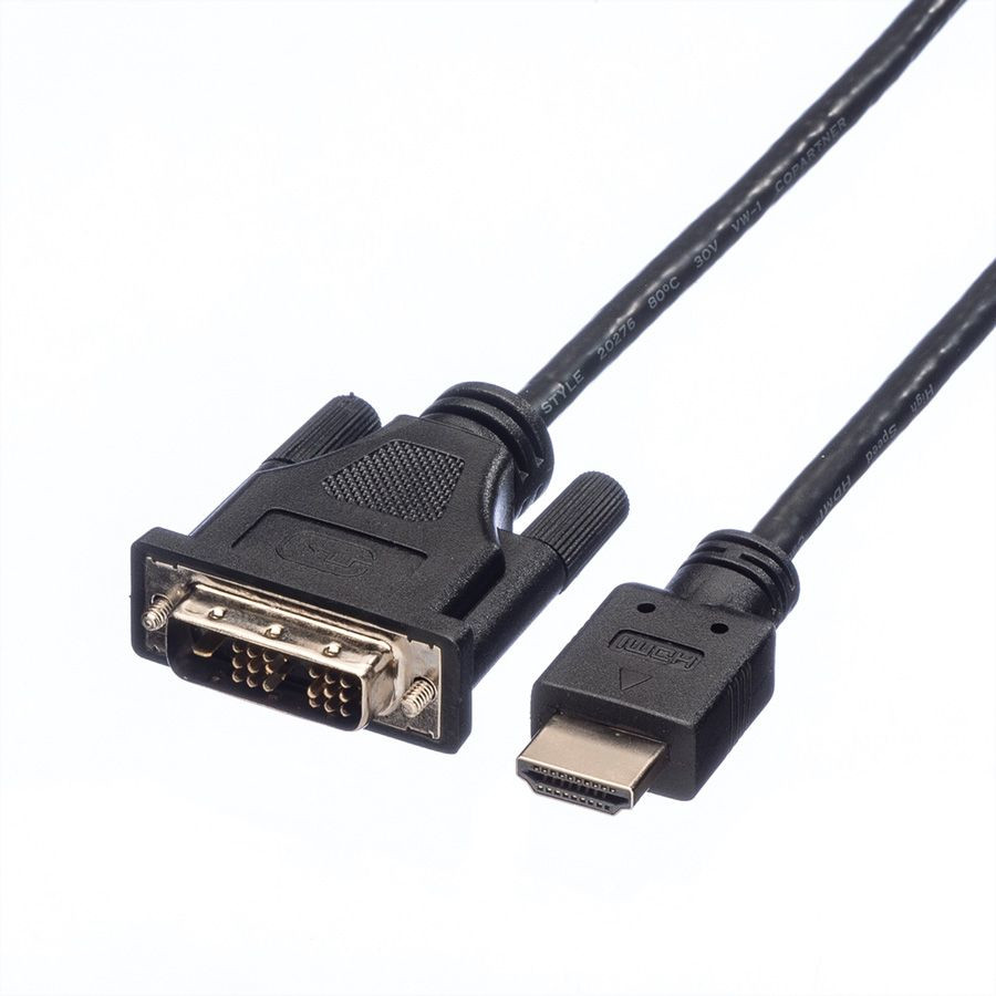 DVI KABEL.DVI-HDMI.1.5M