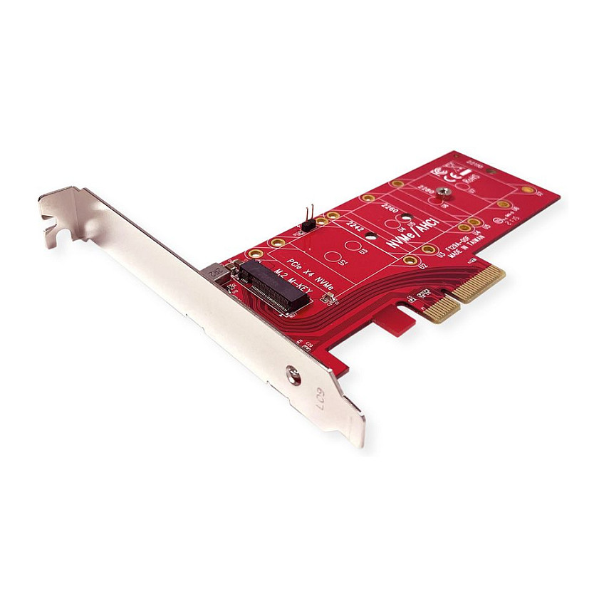 ROLINE PCIe 4.0 x4 3,3V5A Host Adapter fur PCIe-NVMe M.2 110mm SSD