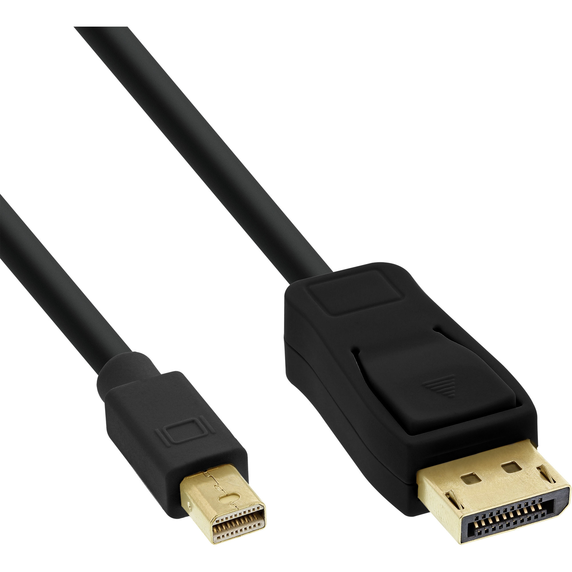 INLINE Mini DisplayPort OUT zu DisplayPort IN Kabel schwarz 1,5m
