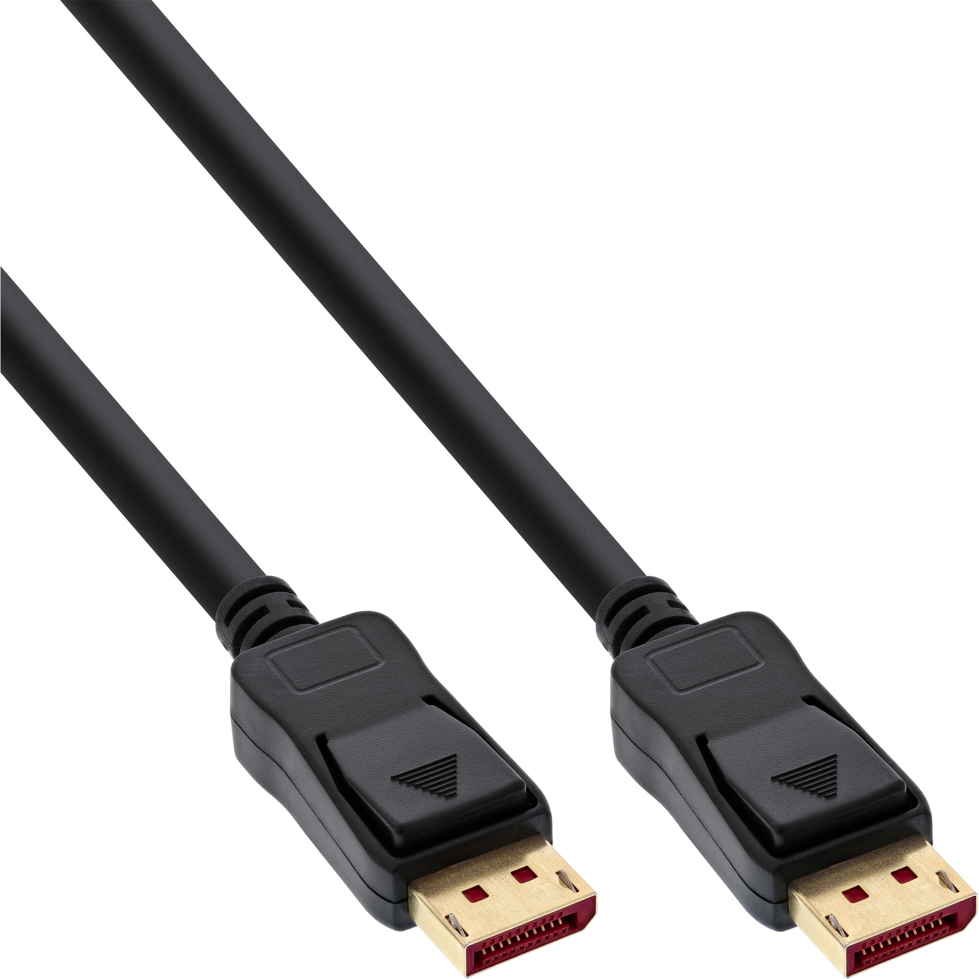 INLINE DisplayPort 1.4 Kabel 8K4K schwarz vergoldete Kontakte 5m