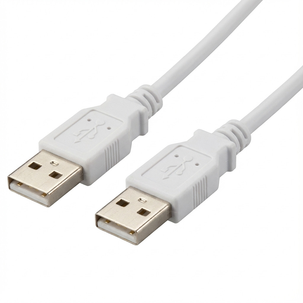 USB2.0 KABEL A-A ST/BU 0 8M