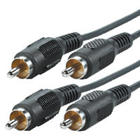 CINCH-VERB.-KABEL DUPLX25M