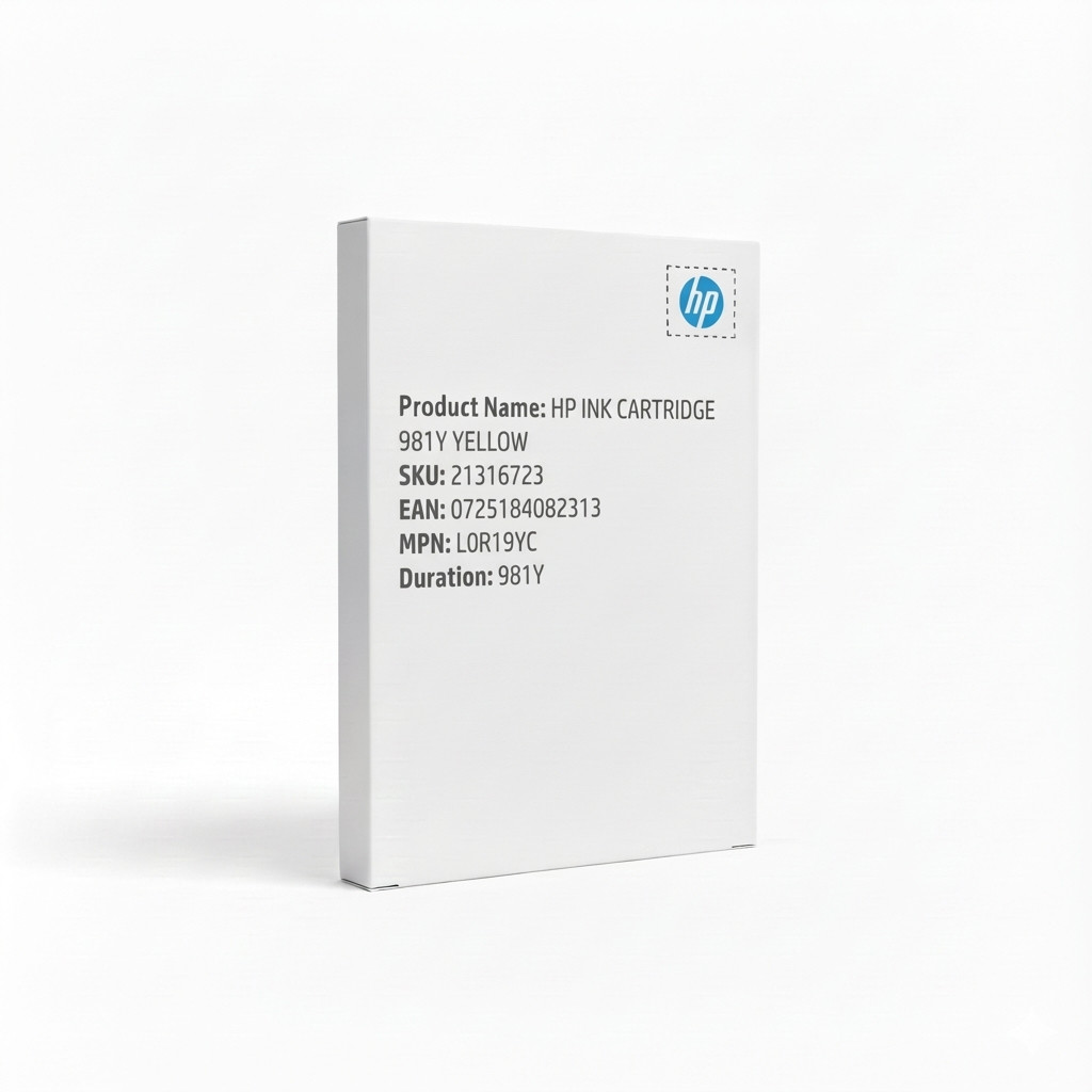 HP INK CARTRIDGE 981Y YELLOW