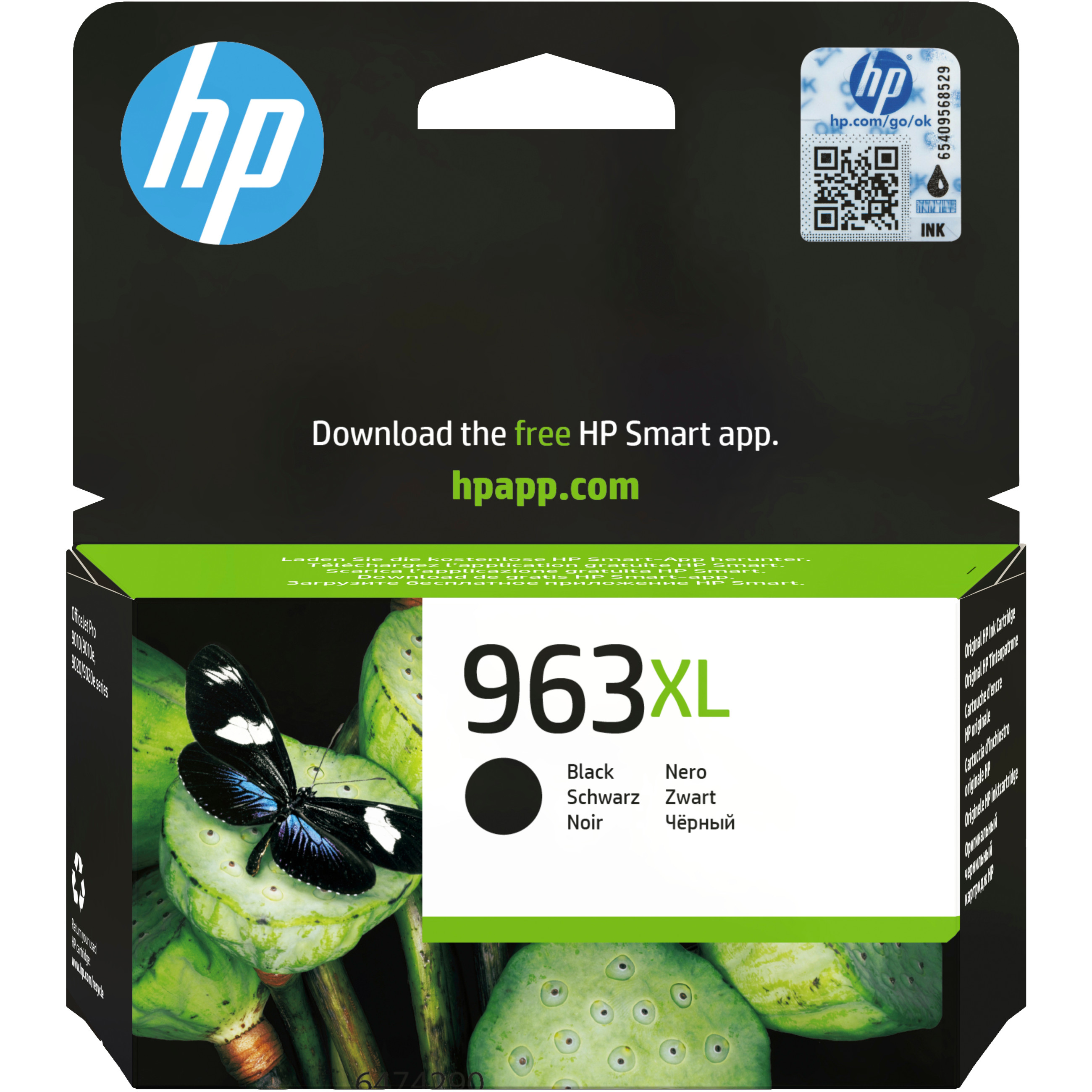 HP INK CARTRIDGE NO 963XL BLACK