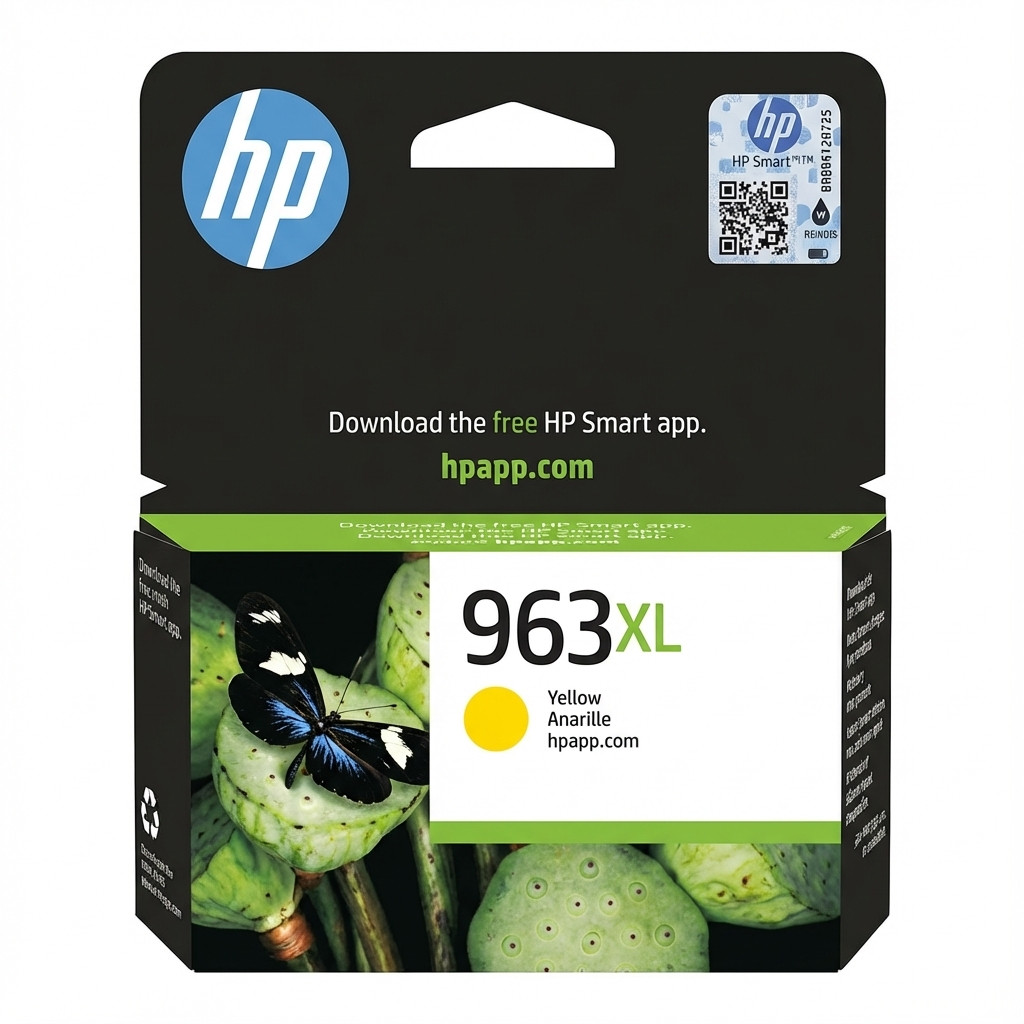 HP INK CARTRIDGE NO 963XL YELLOW