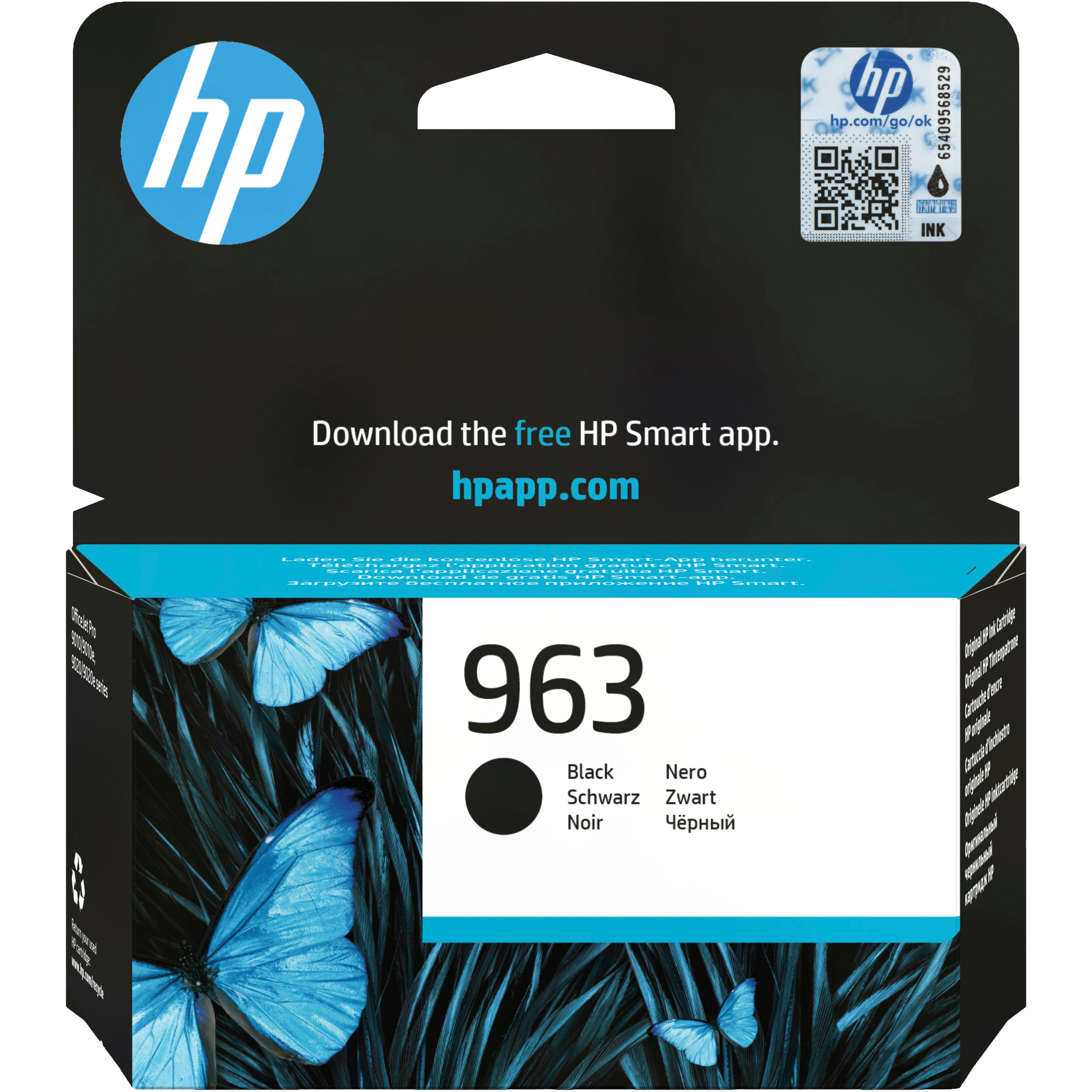 HP INK CARTRIDGE NO 963 BLACK