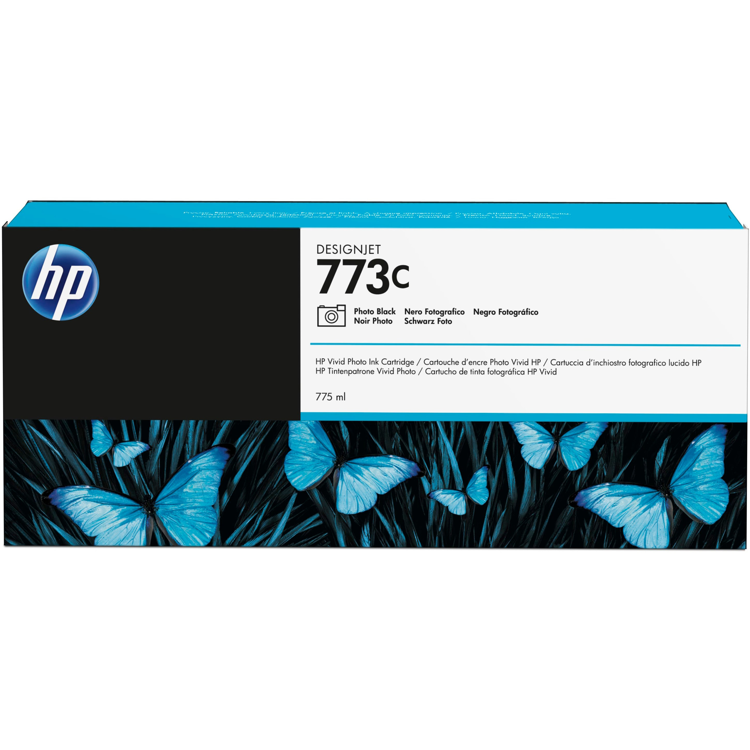 HP Tinte fotoschwarz 775ml No.773C 775ml. f. DJ Z6610/6810