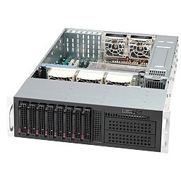 3HE Supermicro Gehäuse SuperChassis 3U CSE-835TQ-R921B Black