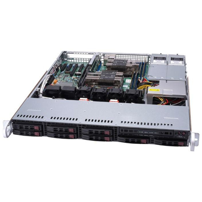 Barebone Server Supermicro 1U Dual 3647; 8 Hot-swap 2.5