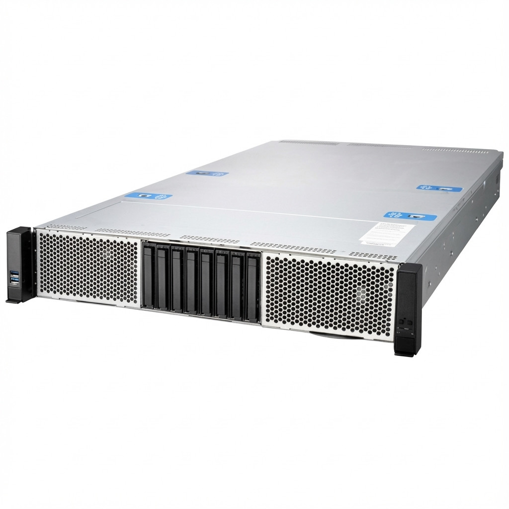Server MiTAC R2520G6U2BC - Server - Rack-Montage - 2U - zweiweg - keine CPU - SATA - Hot-Swap 6.4 cm (2.5