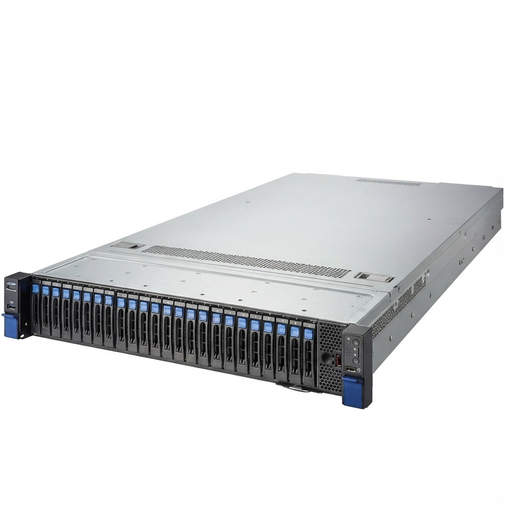 Server MiTAC B8261T85E24HR-2T - Server - Rack-Montage - 2U - zweiweg - keine CPU - NVMe - Hot-Swap 6.4 cm