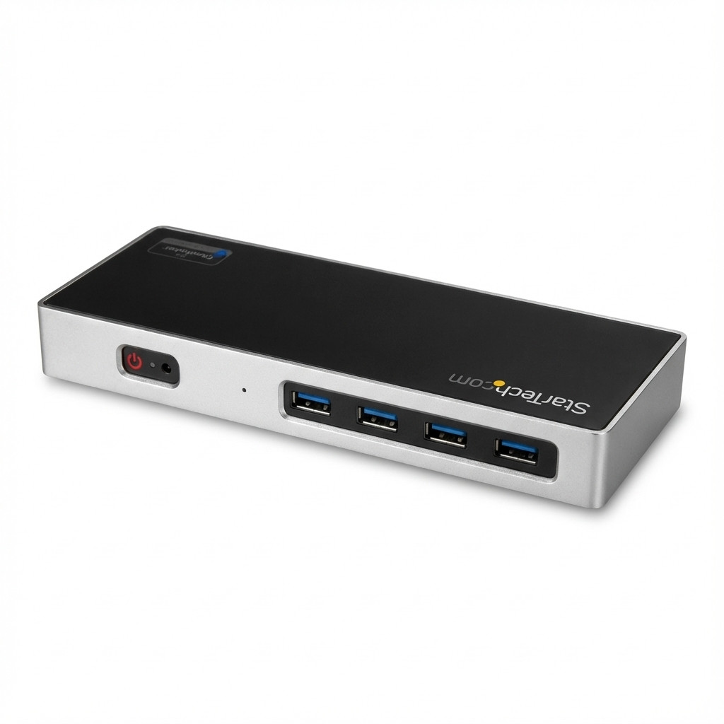 D StarTech USB-C/USB 3.0 DOCKING STATION