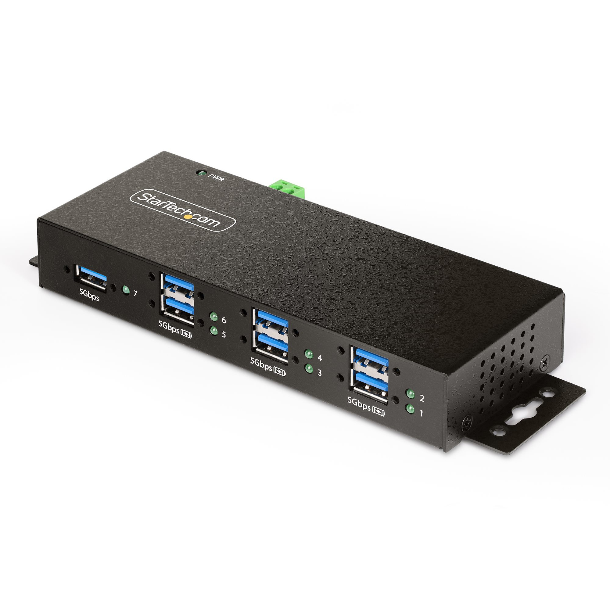D StarTech 7PT MANAGED INDUSTRIAL USB HUB