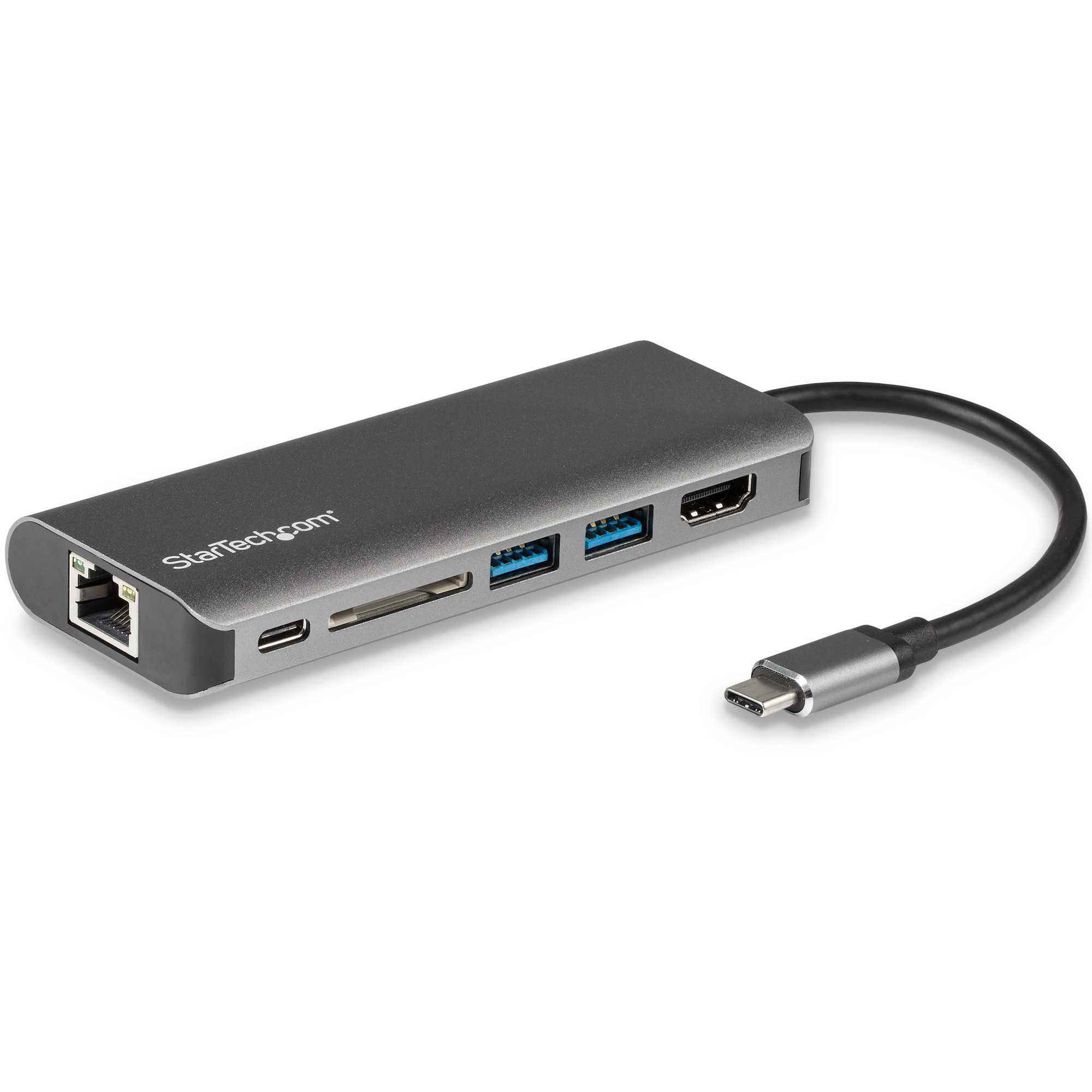 D StarTech USB-C MULTIPORT ADAPTER W/ SD