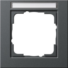 GIRA 109123 Rahmen 1f BSF anthrazit E2