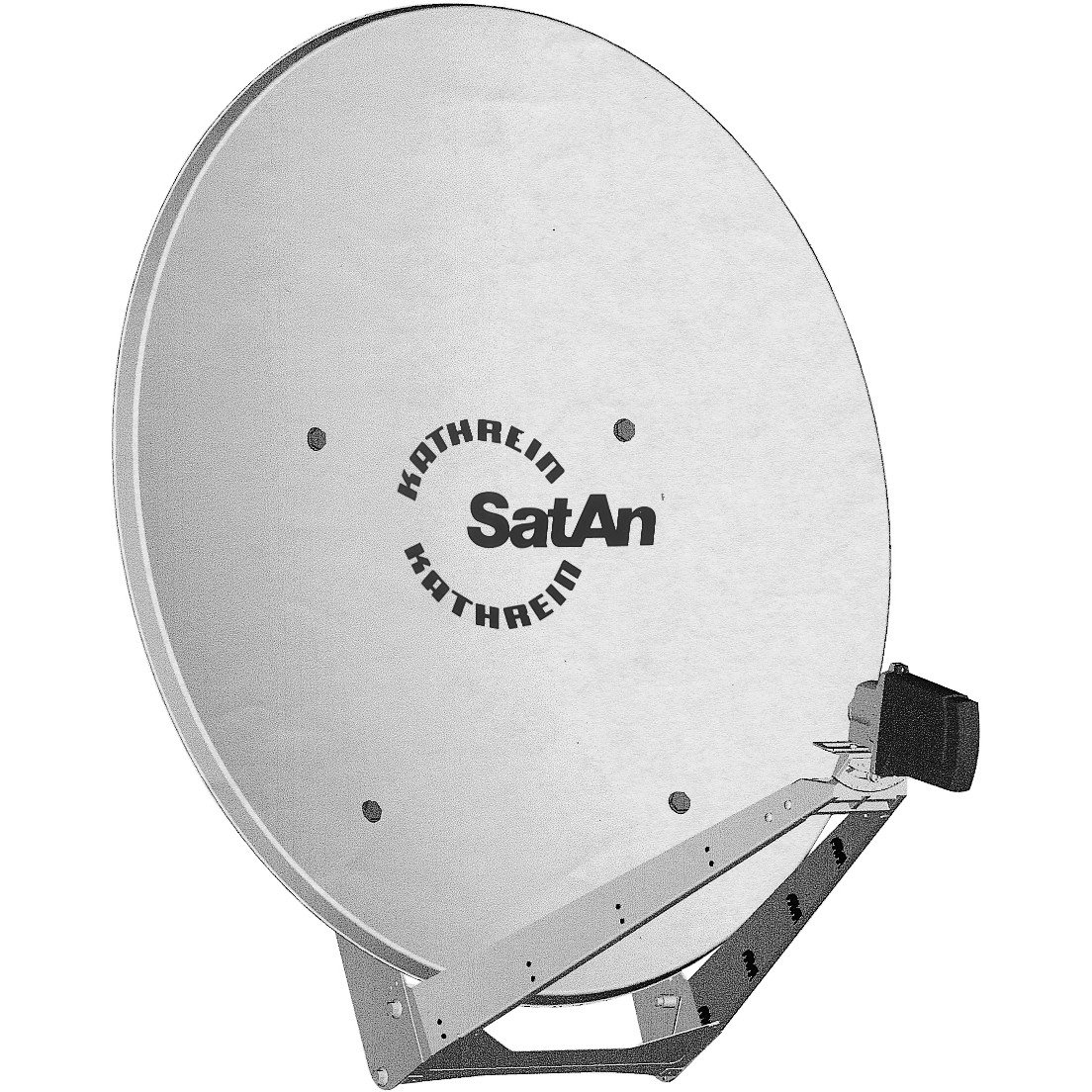 Kathrein CAS 120 weiß SAT-Spiegel 120cm