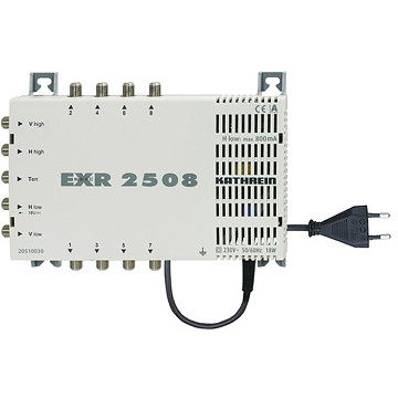 Kathrein EXR 2508 Umschaltmatrix 5 Eingänge 8 Ausgänge aktiv inkl. Netzteil