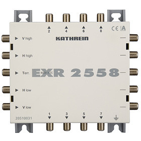 Kathrein EXR 2558 Umschaltmatrix 5 Eingänge 8 Ausgänge passiv