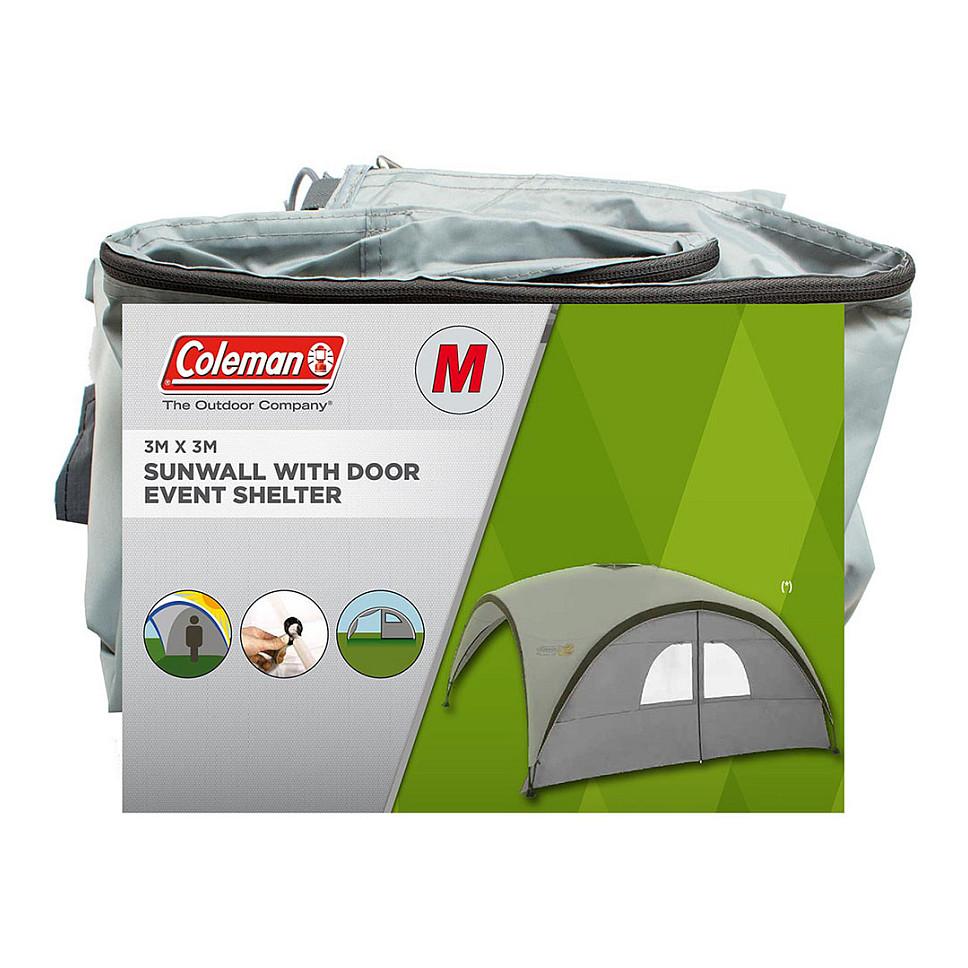 COLEMAN Pavillon Event Shelter Pro M (3M) Sunwall m. Tür