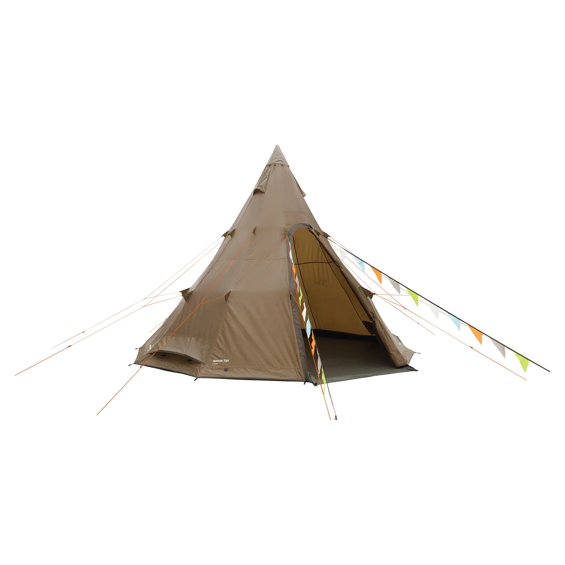 Easy Camp Rands Tipi, fr 8 Personen (braun, Modell 2025)