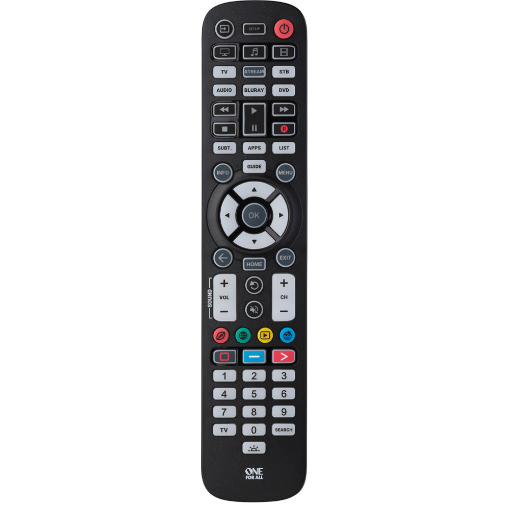 One for all Essential 6 Fernbedienung (schwarz)