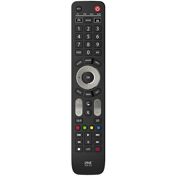 One for all Evolve 4 Universalfernbedienung (schwarz)