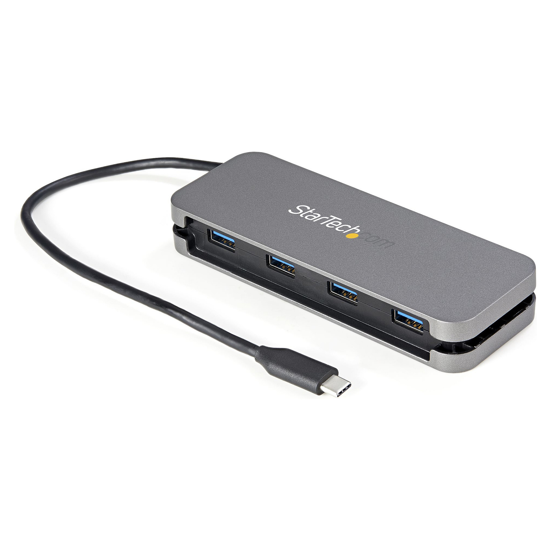 StarTech Startech USB-C Hub 4Port USB-A 28,5cm Kabel silber