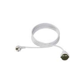 BACHMANN Schutzkontakt-Verlngerungskabel 230VAC weiss 7,5m