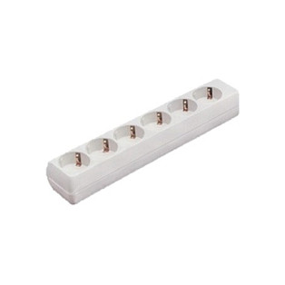 BACHMANN SMART 6x Schutzkontakt weiss ohne Kabel