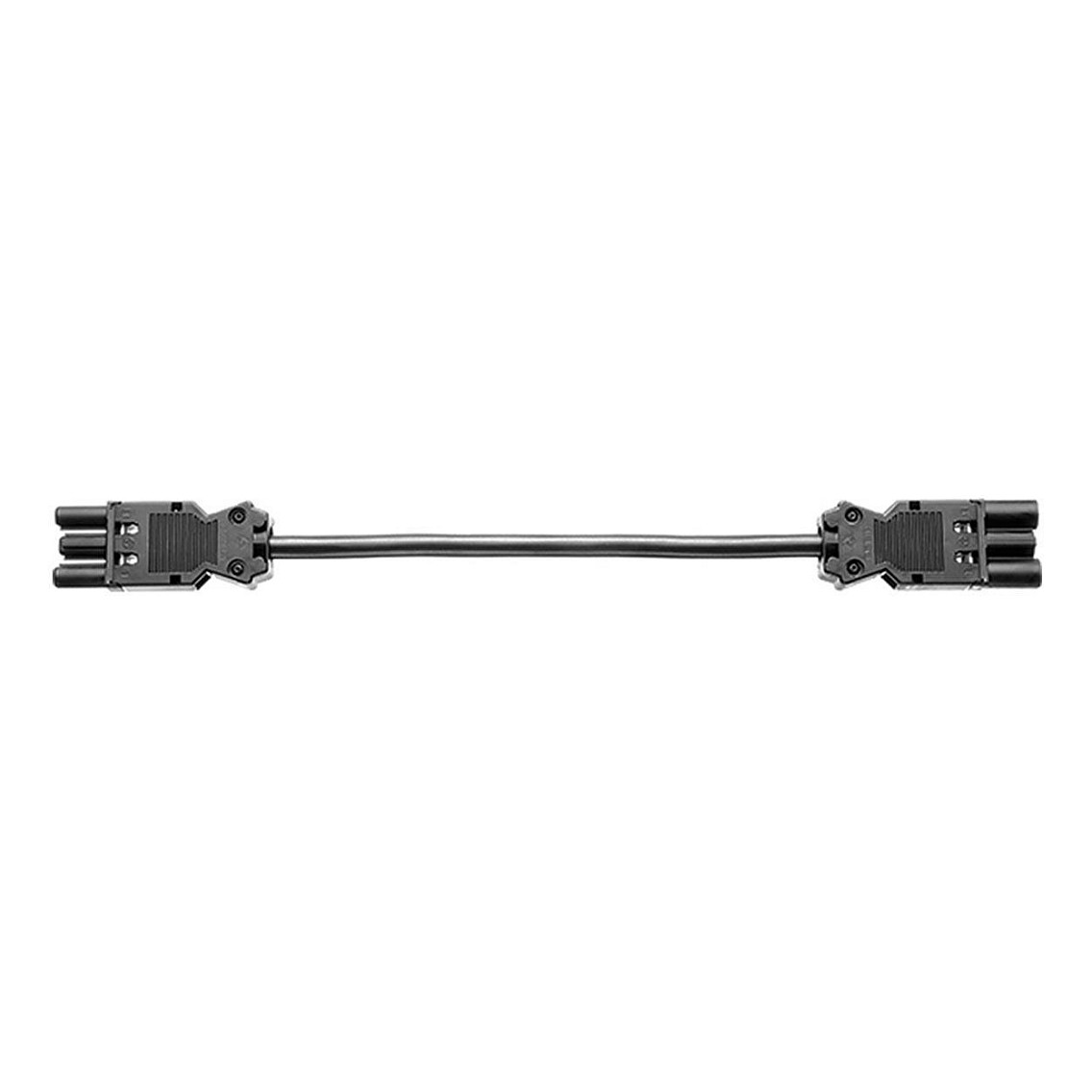 BACHMANN Gerteverlngerung GST18-3 Stecker/Kupplung schwarz 1,5m