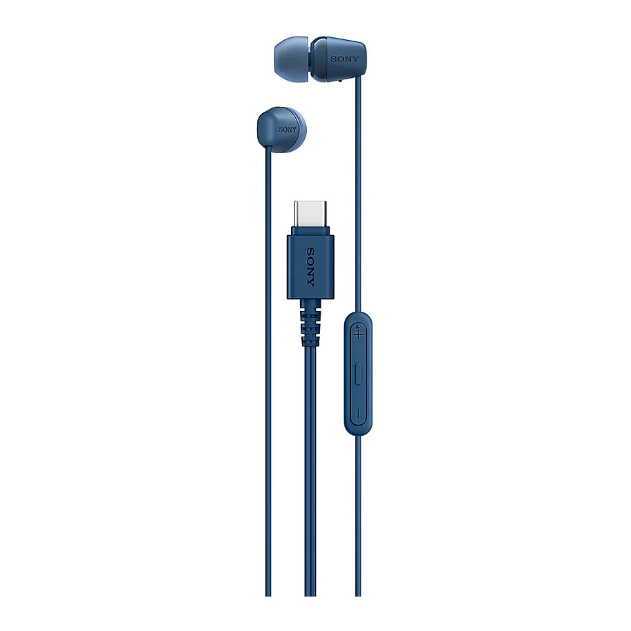 Sony IER-EX15C USB-C In-Ear Headphones blue