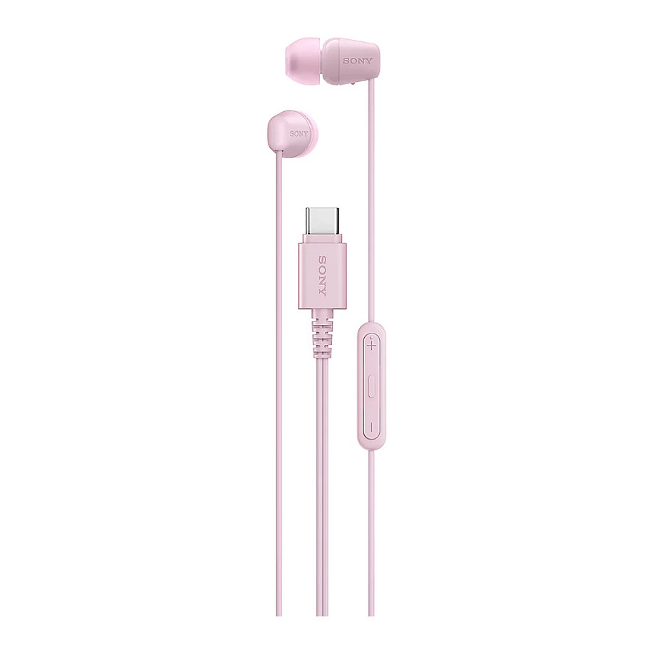 Sony IER-EX15C USB-C In-Ear Headphones pink