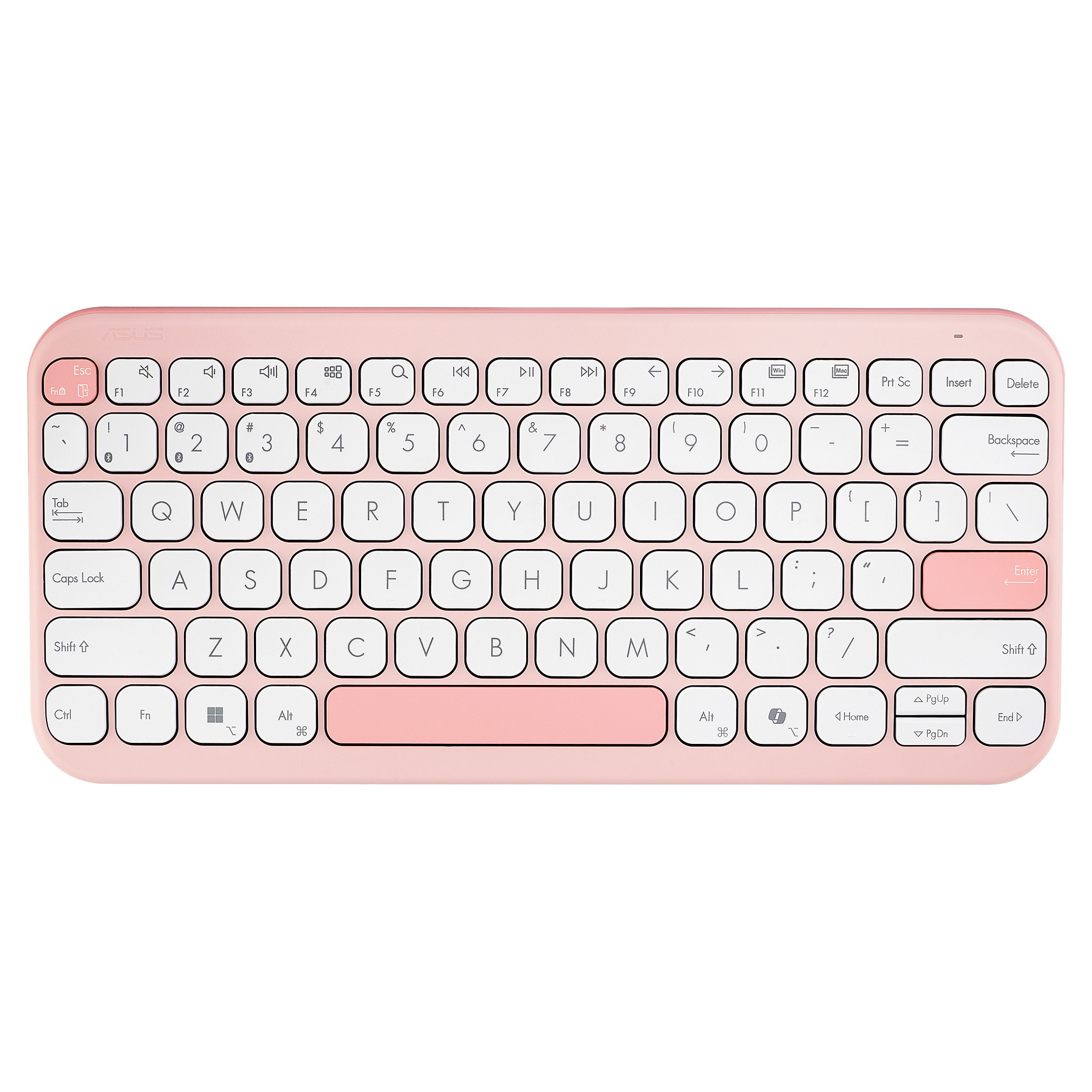 ASUS KW100 Tastatur QWERTZ pink