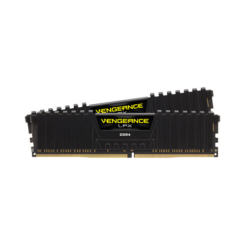 16GB DIMM 2933 (2x 8 GB) Dual-Kit (schwarz, CMK16GX4M2Z2933C16, Vengeance LPX, INTEL XMP)