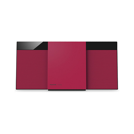 Panasonic SC-HC304EG-R (Bluetooth, CD, Radio) red