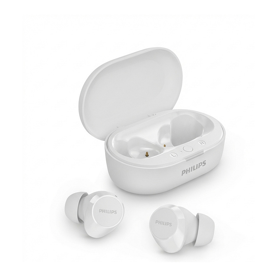 Philips True Wireless In-EAR Bluetooh Headphones White