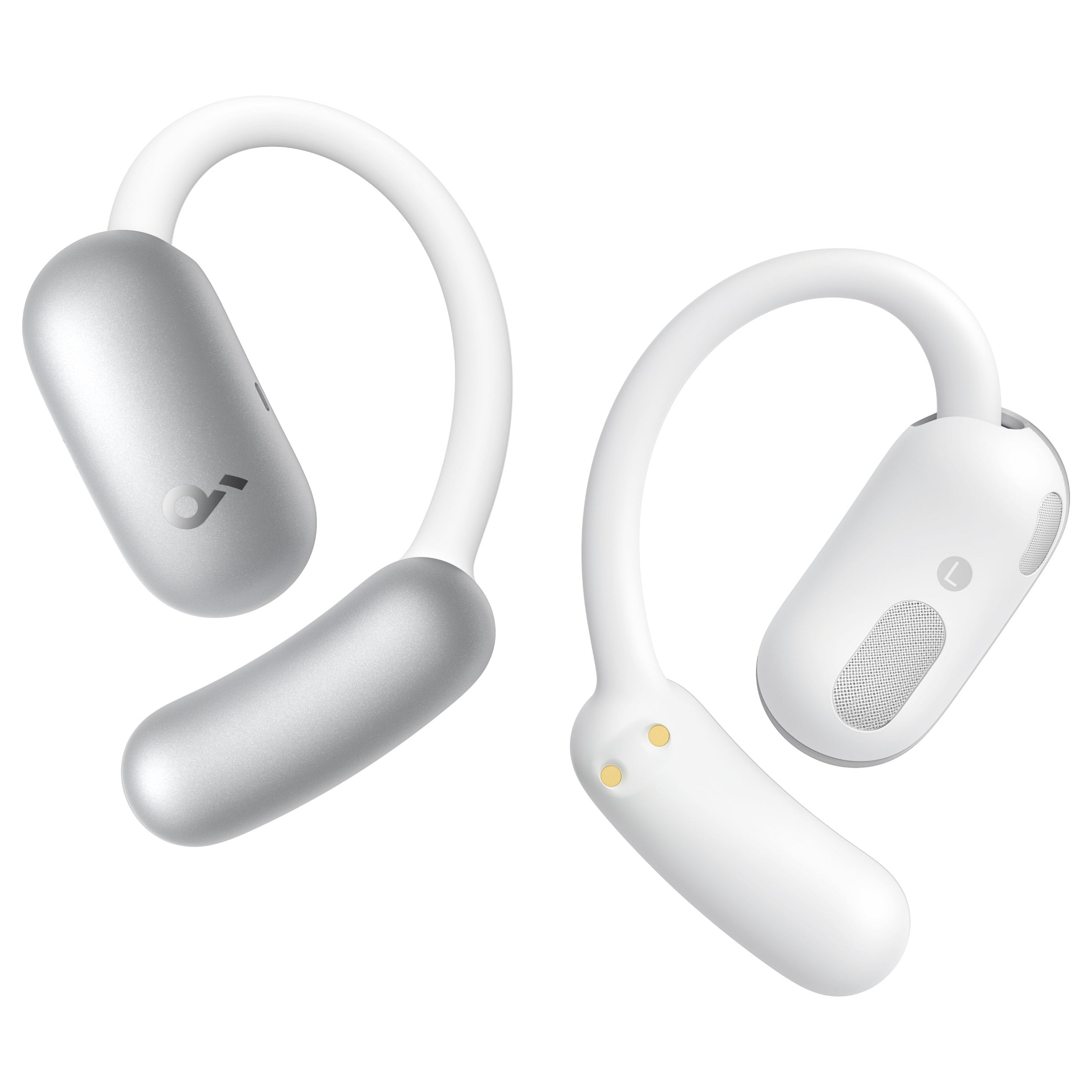 ANKER Soundcore AeroFit 2 AI white Open-Ear-Kopfhrer 35 Stunden Wiedergabezeit IP55 inkl. KI Assisent und bersetzung