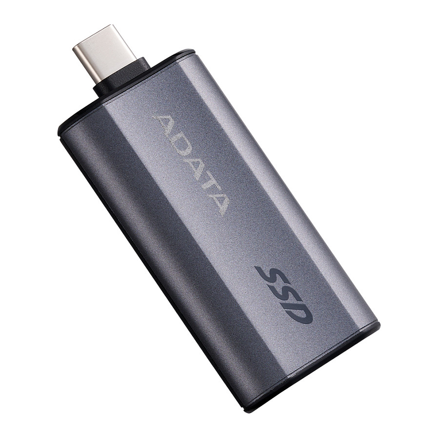 500GB ADATA SC750 (schwarz/titan, USB-C 3.2 Gen 2 (10 Gbit/s))