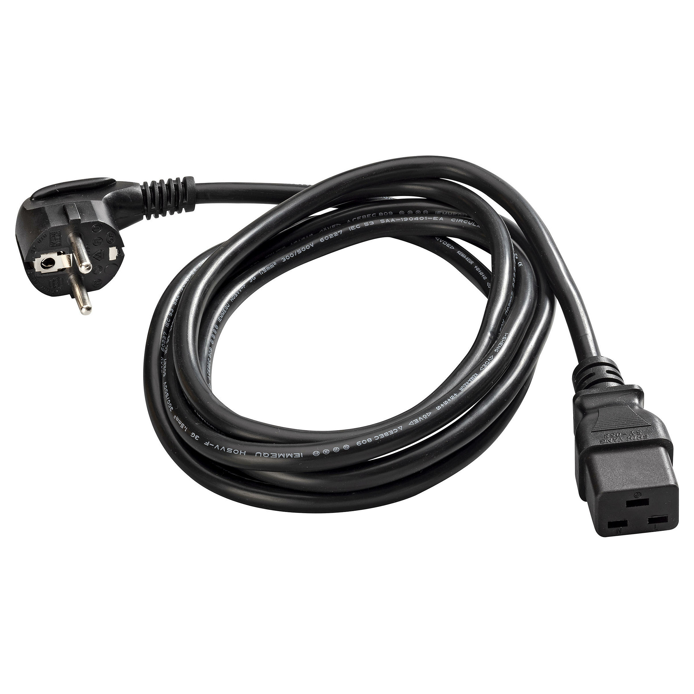 EATON Input cord 16A EU Schuko - C19