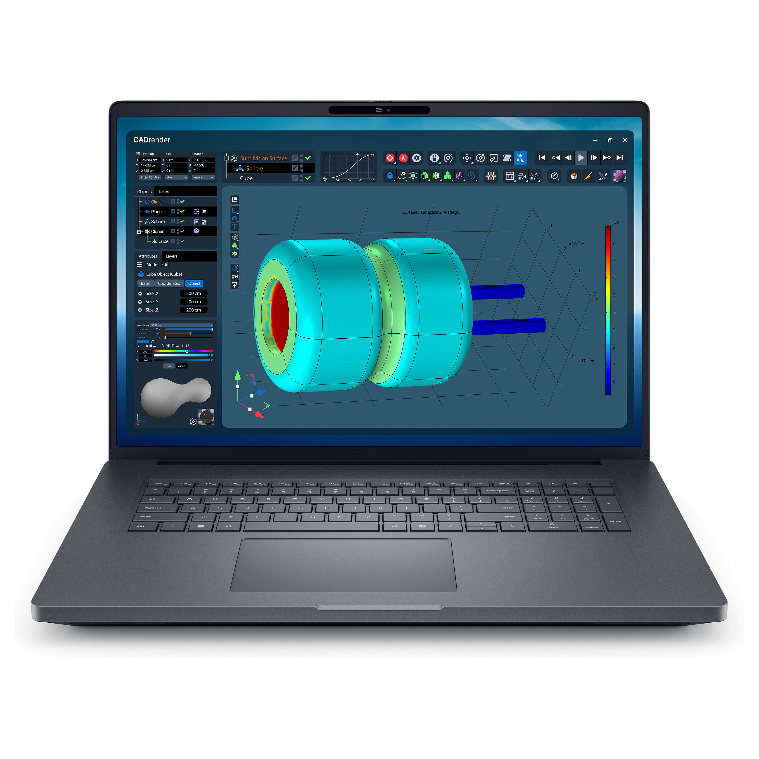 Dell Pro Max 18 Plus CU7 265HX/32GB/1TBSSD/RTX PRO 3000/W11 Pro 3Y Basic Onsite