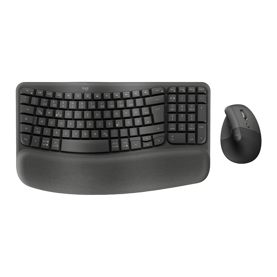 Logitech Wave Keys+Lift Combo