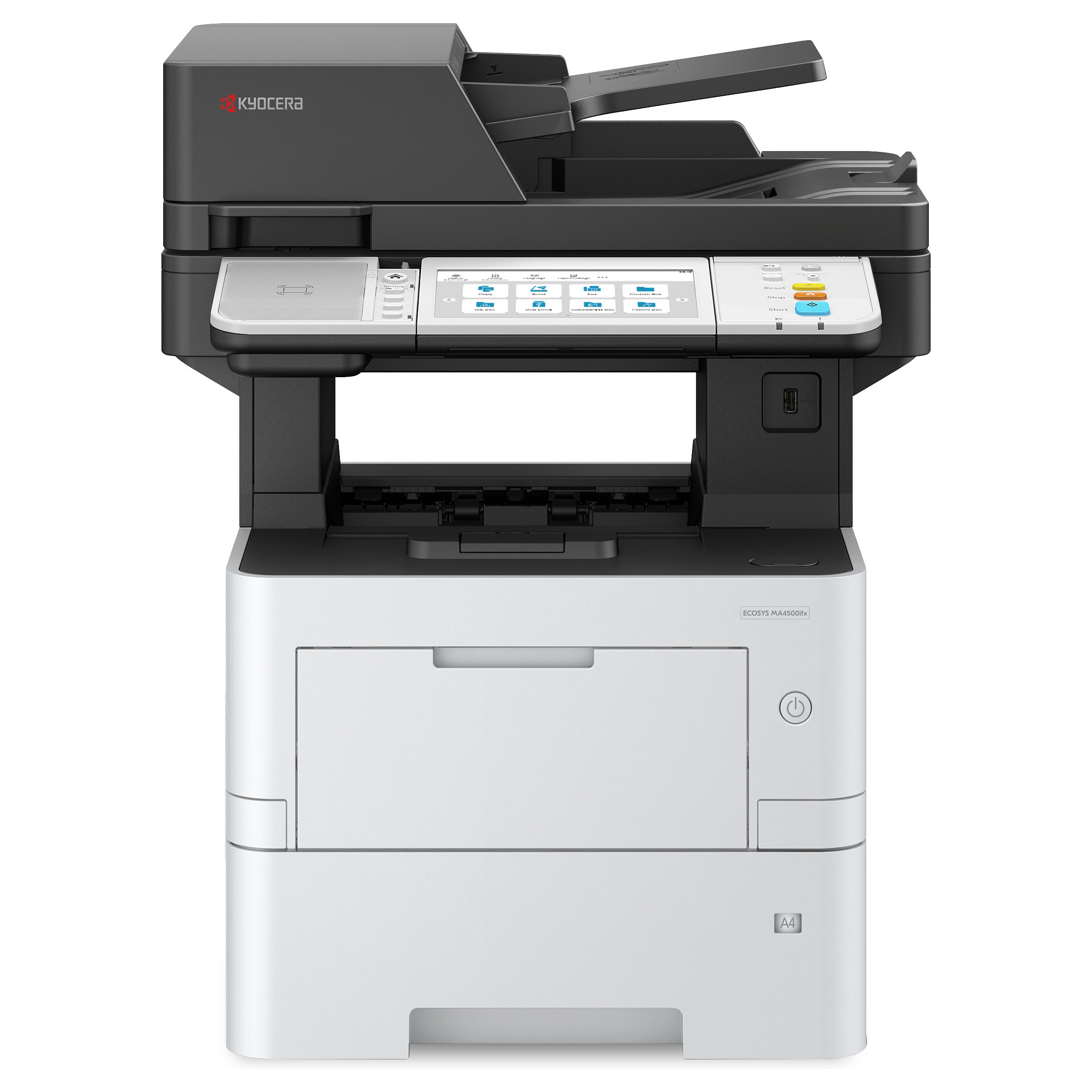 Kyocera ECOSYS MA4500ifx (grau/schwarz, Scan, Kopie, Fax, USB, LAN, Duplex (Druck), Duplex (Scan))