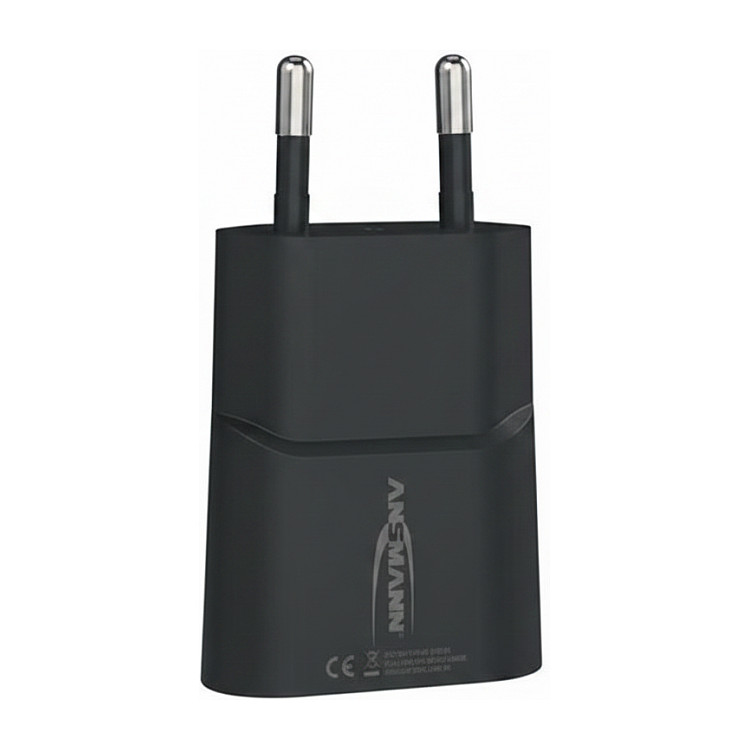 Ansmann Home Charger HC105 1xUSB 1000mA schwarz