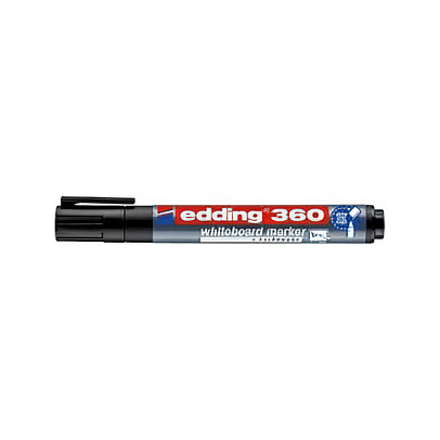 edding 360 Whiteboard-Marker schwarz 1,5 - 3.0 mm - 1 Stck (4-360001)
