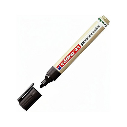 edding 21 EcoLine Permanentmarker 1.5 - 3.0 mm Schwarz