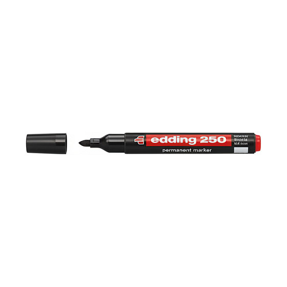 Edding 250 Board Marker Black Schwarz (4-250001) (4250001)
